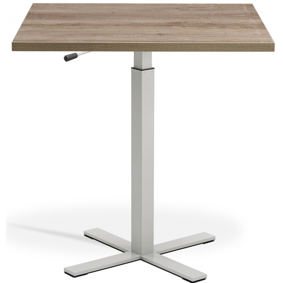 Boost Height Adjustable Meeting Table - 700x700mm